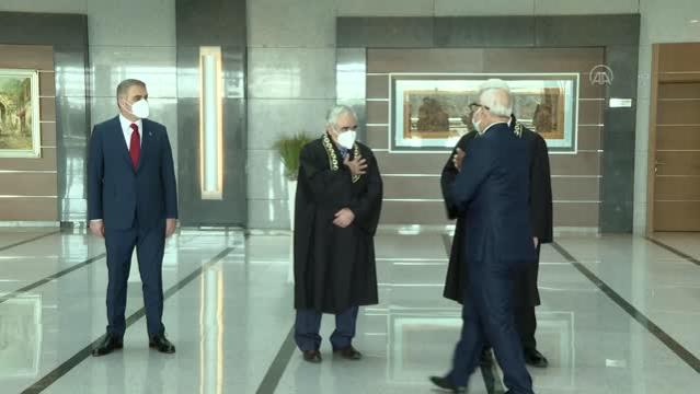 Cumhurbaşkanı Erdoğan, Anayasa Mahkemesi yeni üyesi İrfan Fidan’ın yemin törenine katıldı