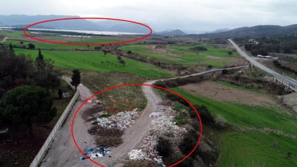 İZMİR Kaçak dökülen moloz ve hafriyatlar, Tahtalı Barajı’nı kirletiyor iddiası