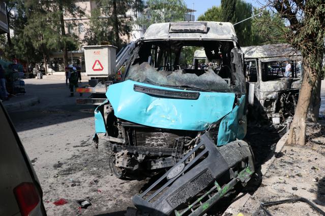 İzmir’de 2 yolcu minibüsünün çarpışması sonucu 6 kişi yaralandı