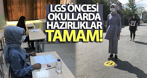 İzmir’de 52 bin 577 öğrencinin gireceği LGS sınavı öncesinde hazırlıklar tamam