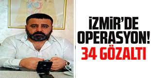 İzmir’de suç örgütüne operasyon: 34 gözaltı