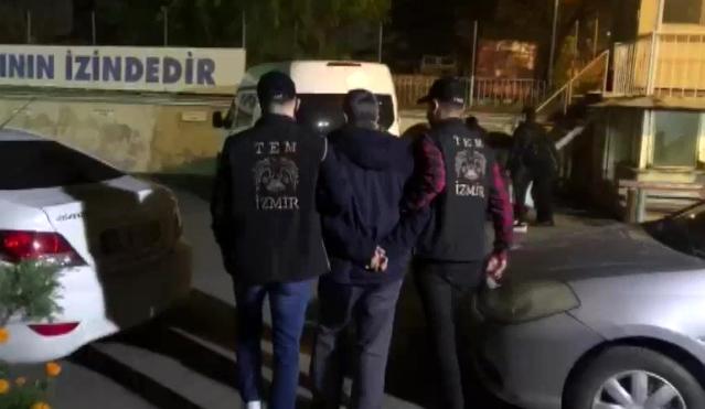 İzmir’deki terör örgütü PKK/KCK operasyonunda 2 şüpheli tutuklandı