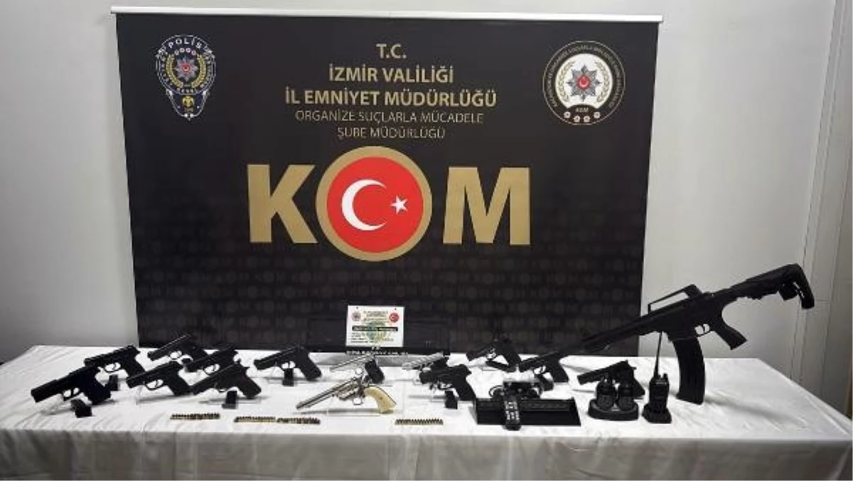 İzmir’de suç örgütlerine operasyon: 6 kişi tutuklandı