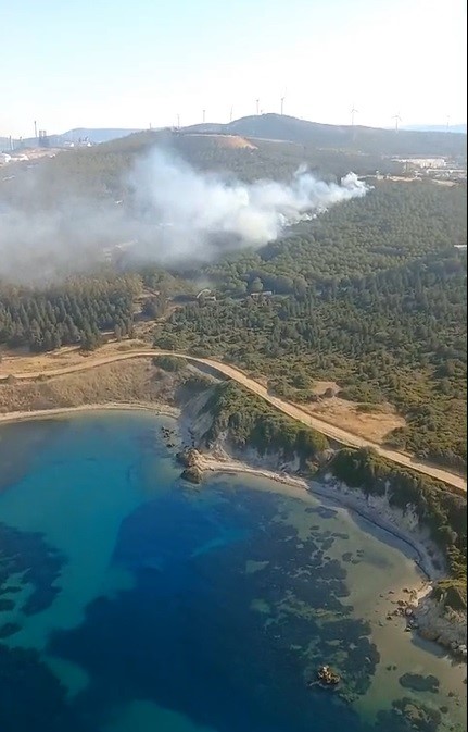 Aliağa’da Orman Yangını Kontrol Altına Alındı