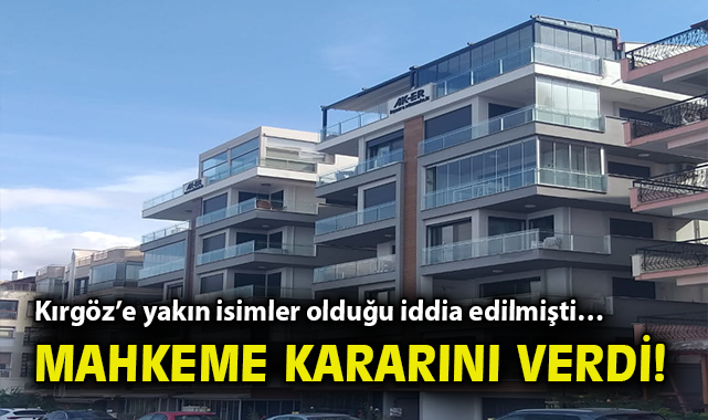 Kırgöz’e yakın isimler olduğu iddia edilmişti… Mahkeme kararını verdi! – Gündem