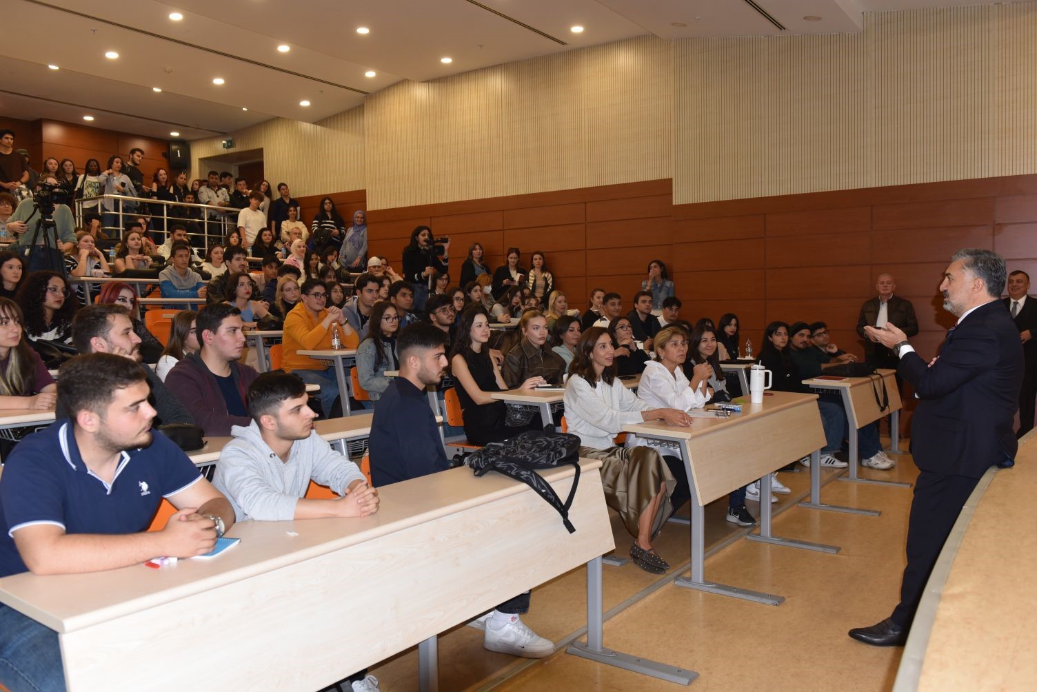 RTÜK Başkanı Ebubekir Şahin, Ege Üniversitesi Öğrencileriyle Buluştu