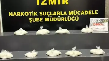 İzmir’de Uyuşturucu Ticareti Operasyonu: 4 Kilo Metamfetamin Ele Geçirildi