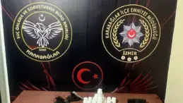 İzmir’de Uyuşturucu ve Silah Ticareti Operasyonu: 2 Gözaltı