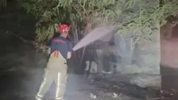 Ödemiş’te Trafo Yangını Kontrol Altında