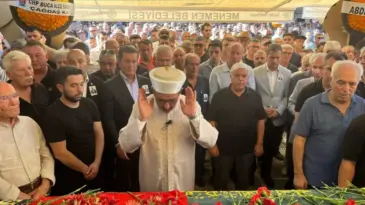 Menemen Eski Belediye Başkanı Tahir Şahin Son Yolculuğuna Uğurlandı
