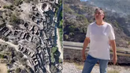 Yangın bölgesine arazi aracıyla giden Çelik, son durumu paylaştı