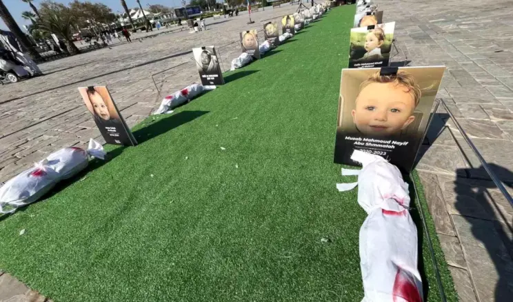 İzmir’de Gazze İçin Farkındalık Etkinliği